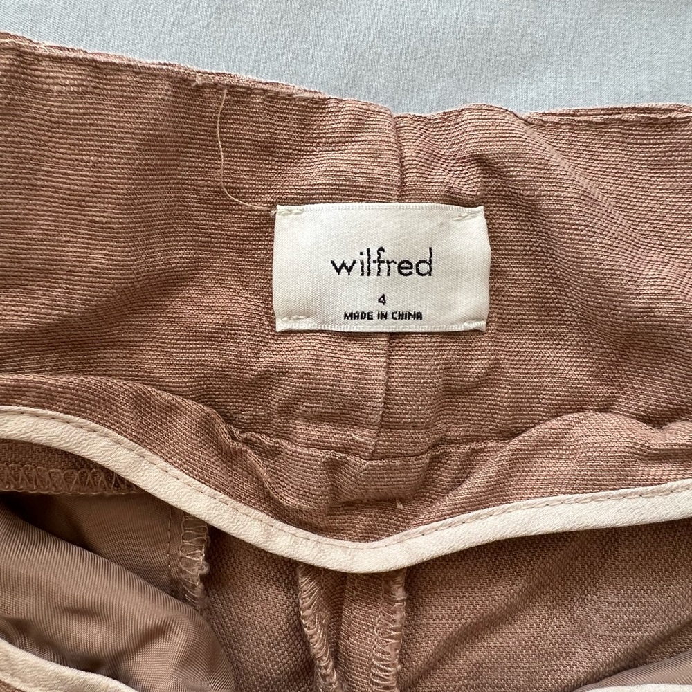 Wilfred brown/tan trousers